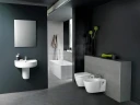 Унитаз с инсталляцией Ideal Standard Connect PR211601 с сиденьем Микролифт и клавишей смыва Хром