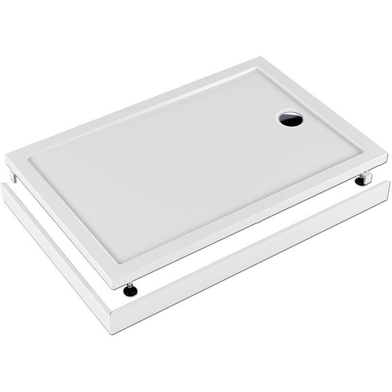 Акриловый поддон для душа Melodia della vita Square 120x80 MTYSQ12080Wt Белый