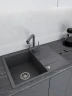 Кухонная мойка Emar Quartz 70 EMQ-1700.Q цвет Антрацит