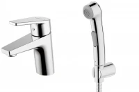 Смеситель для раковины Bravat Line F15299C-2 с гигиеническим душем