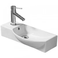Раковина CeramaLux 50 7947CR Белая фаянс подвесная