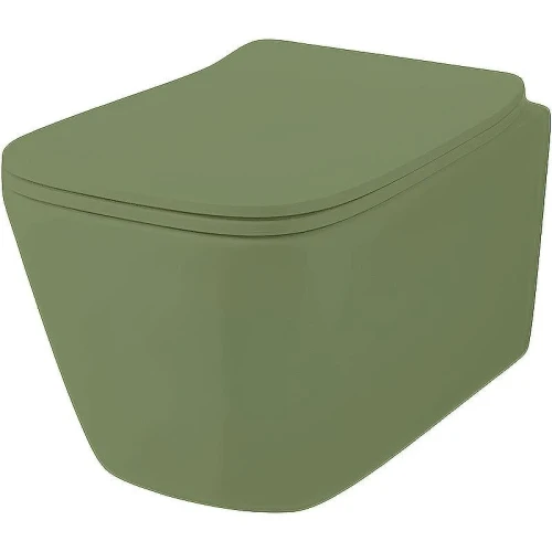 Унитаз подвесной Artceram A16 ASV003 44 00 Green salvia без сиденья