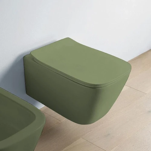 Унитаз подвесной Artceram A16 ASV003 44 00 Green salvia без сиденья