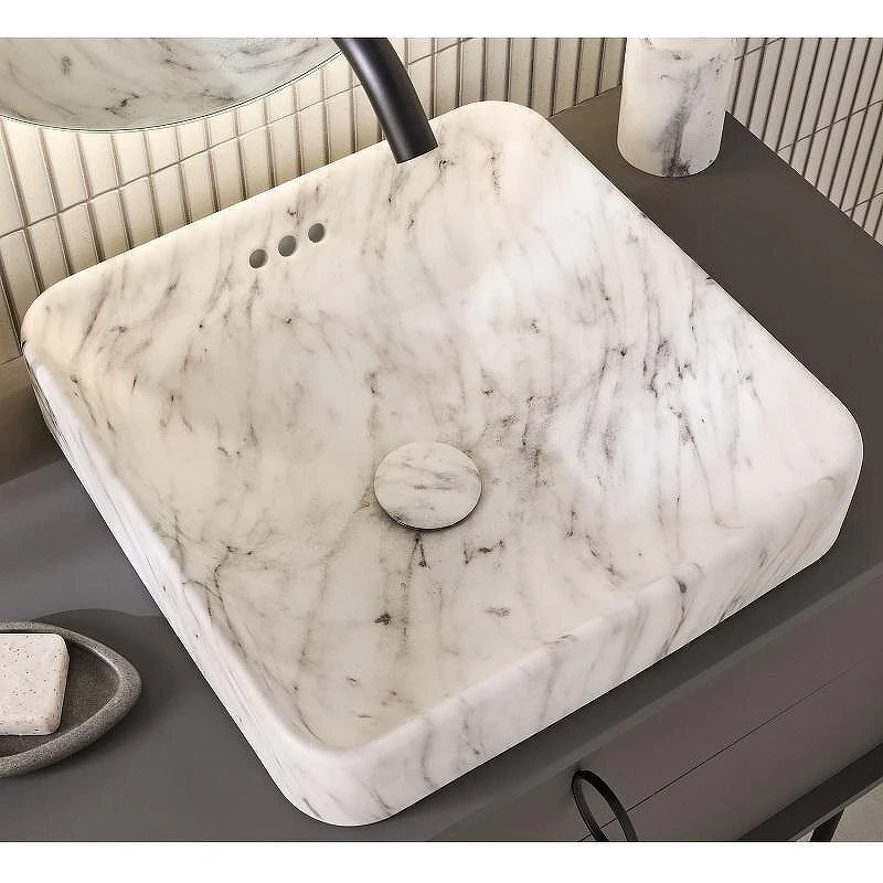 Раковина накладная Jacob Delafon Vox 40 E2661-HYH цвет Enchanted marble