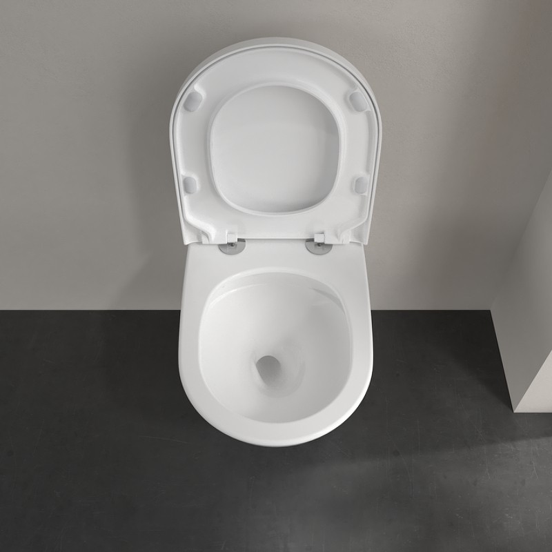 Унитаз Villeroy&Boch Subway 3.0 4670TSR1 подвесной с сиденьем Микролифт