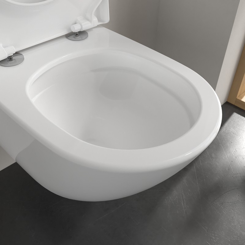 Унитаз Villeroy&Boch Subway 3.0 4670TSR1 подвесной с сиденьем Микролифт