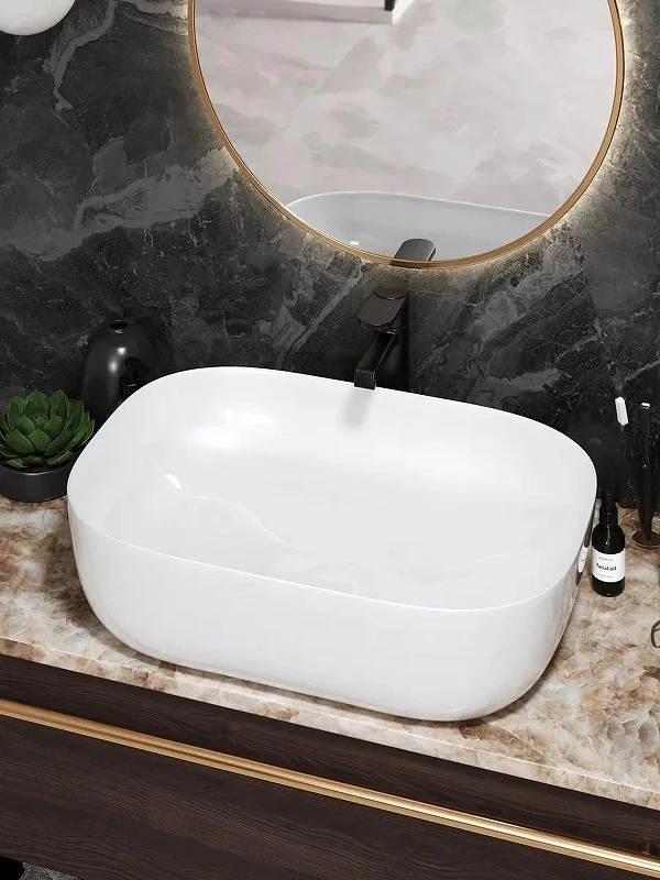 Раковина-чаша WellWant Aura 61 WWRA1714W цвет Белый
