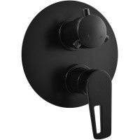 Смеситель для душа Rav Slezak Colorado CO286KCMAT Черный матовый латунь встраиваемый