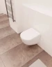 Комплект унитаза AQUAme AQM2002 с инсталляцией Grohe Rapid SL 38721001 с сиденьем Микролифт и клавишей смыва Хром фаянс подвесной