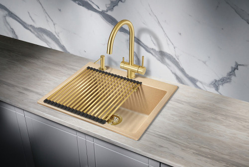 Ролл-мат Milacio Ultra MCU.4533.GD Золото брашированное