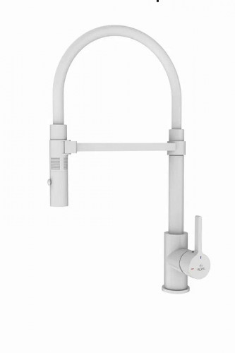 Смеситель для кухни Rose R133C цвет Белый