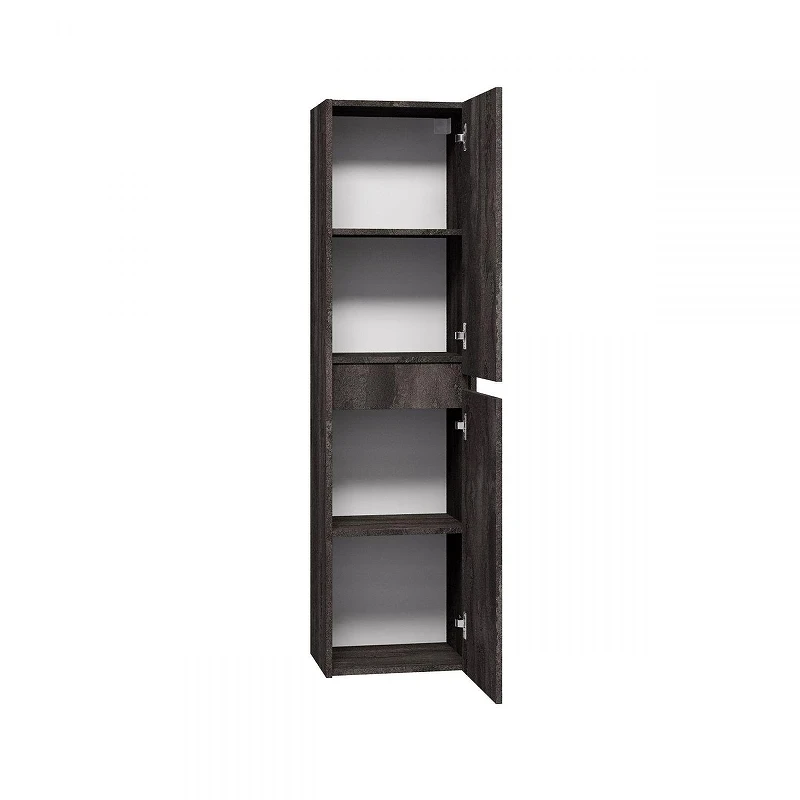 Шкаф пенал Art&Max Family M 40 Family-M-1500-2A-SO-IS подвесной цвет Железный камень