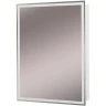 Зеркальный шкаф BelBagno 60 SPC-GRT-600/800-1A-LED-TCH с подсветкой Белый МДФ / ЛДСП, стекло
