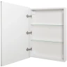 Зеркальный шкаф BelBagno 60 SPC-GRT-600/800-1A-LED-TCH с подсветкой Белый МДФ / ЛДСП, стекло
