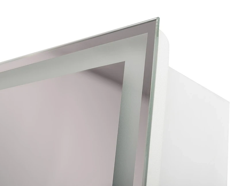 Зеркальный шкаф BelBagno 60 SPC-GRT-600/800-1A-LED-TCH с подсветкой Белый МДФ / ЛДСП, стекло