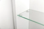 Зеркальный шкаф BelBagno 60 SPC-GRT-600/800-1A-LED-TCH с подсветкой Белый МДФ / ЛДСП, стекло