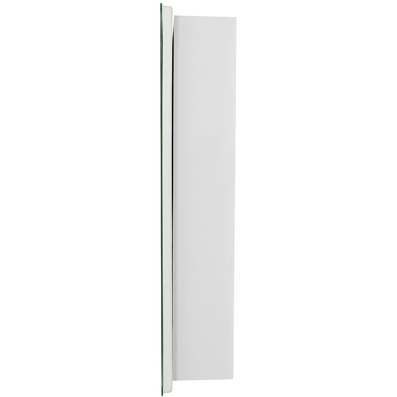 Зеркальный шкаф BelBagno 60 SPC-GRT-600/800-1A-LED-TCH с подсветкой Белый МДФ / ЛДСП, стекло