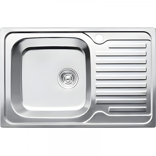 Кухонная мойка Kaiser KSS-7850L Хром нержавеющая сталь встраиваемый