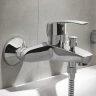Смеситель для ванны Grohe Eurosmart New 33300002 Хром латунь на стену