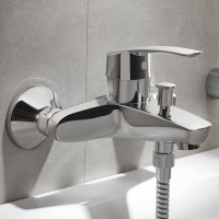 Смеситель для ванны Grohe Eurosmart New 33300002 Хром латунь на стену