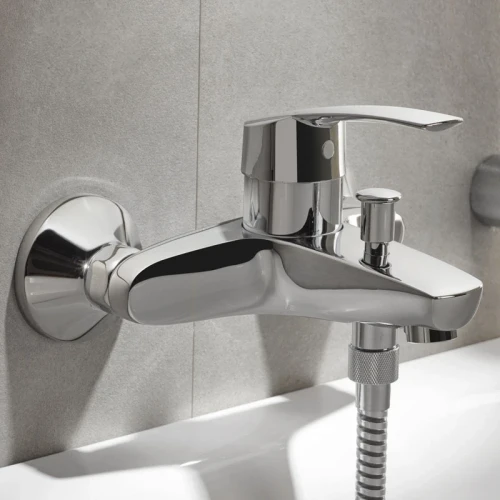 Смеситель для ванны Grohe Eurosmart New 33300002 Хром латунь на стену