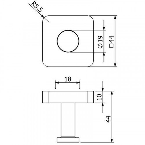 Крючок Kludi Vela S 2598453 Белый матовый