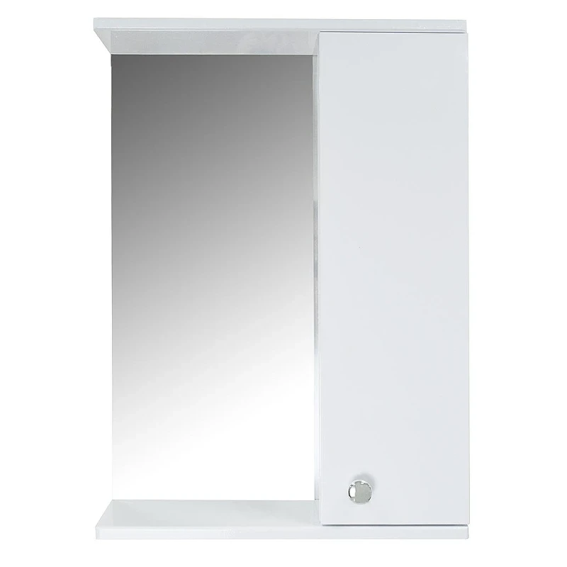 Зеркало со шкафом Loranto Моника 50 R CS00047787 цвет Белый