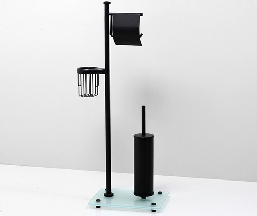 Напольная стойка WasserKRAFT Abens K-1264B Черная глянцевая