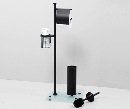 Напольная стойка WasserKRAFT Abens K-1264B Черная глянцевая