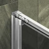 Душевая дверь Maybah Glass MGD-1288-5 1200x1950 раздвижная профиль Хром матовый стекло графитовое матовое