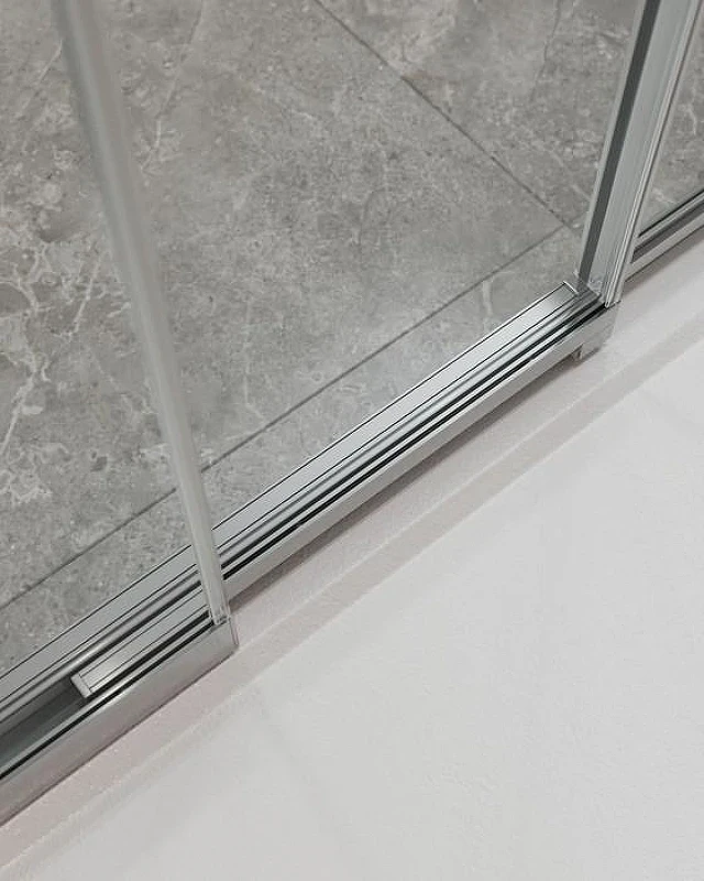 Душевой уголок Cezares Molveno 120x80 MOLVENO-AHF-31-120/80-C-CR-IV профиль Хром стекло прозрачное