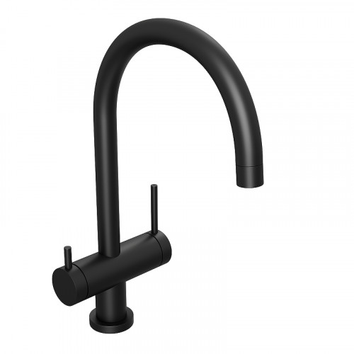 Смеситель для кухни Abelsberg Aera AWF70029MB цвет Вулканический черный