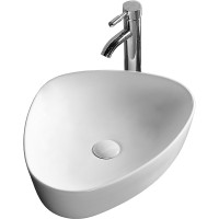Раковина-чаша Ceruttispa 51 CR0089 СТ9570 Белая фарфор накладная