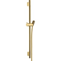 Душевая штанга Hansgrohe Unica S Puro 28632990 со шлангом Полированное золото латунь на стену