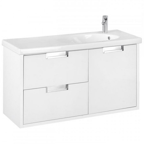 Тумба под раковину Roca Etna 100 857302806 подвесная Белый глянец