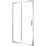 Душевая дверь Black&White Stellar Wind SX715 150 7151400 профиль Хром стекло прозрачное
