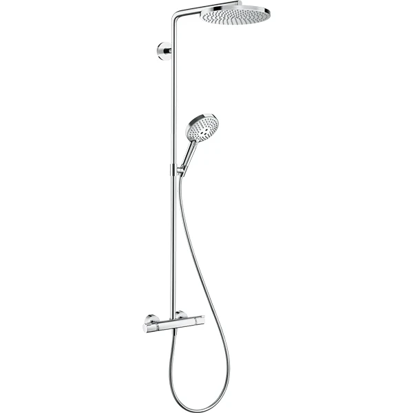 Душевая система Hansgrohe Raindance Select S 27633000 с термостатом Хром латунь на стену
