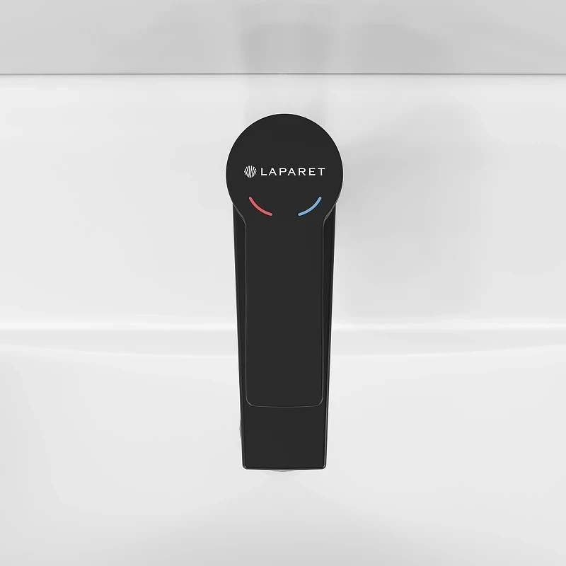 Смеситель для раковины Laparet Alamera N2015929LPT Черный латунь