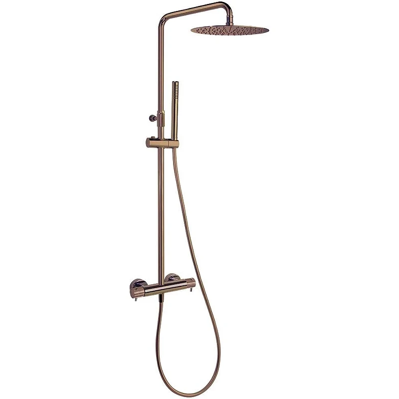 Душевая система Ramonsoler Odisea Joya 595401RM300CUC с термостатом Медь