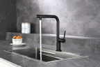 Смеситель для кухни AQUAme Cucina AQM9903MB цвет Черный матовый