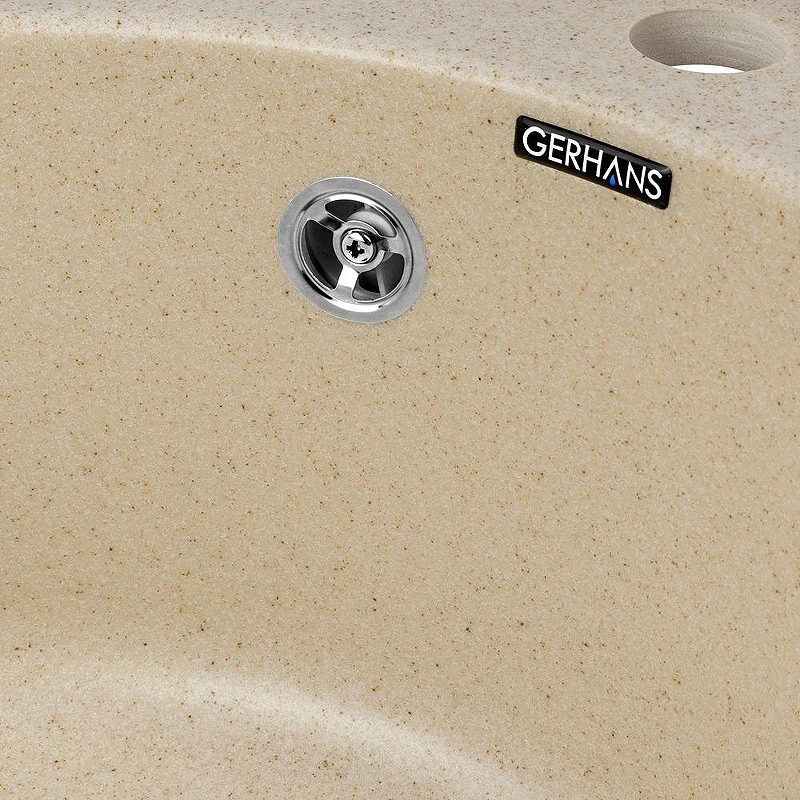 Кухонная мойка Gerhans 50 A04-20/311-11-24 цвет Бежевый