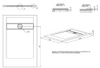Душевой поддон из искусственного камня Allen Brau Infinity 120x80 8.21002-AM Антрацит