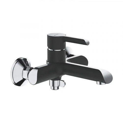 Смеситель для ванны Shevanik S6002H цвет Черный Хром