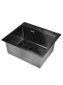 Кухонная мойка Wisent 58 WS35848B/WGER019B/W405B/W4998-3-U со смесителем цвет Графит