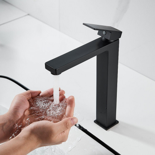 Смеситель для раковины Shevanik S9611H цвет Черный