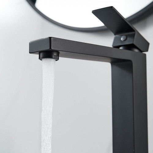 Смеситель для раковины Shevanik S9611H цвет Черный