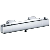 Смеситель для душа Kludi Q-Beo 504000542 с термостатом Хром на стену
