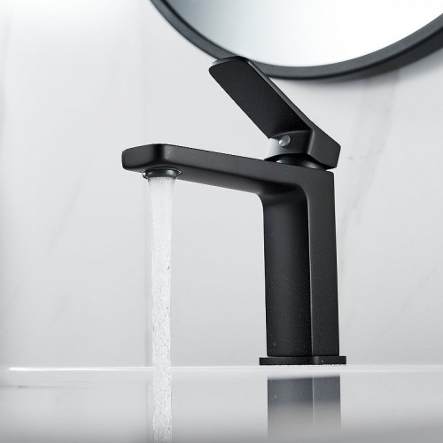Смеситель для раковины Shevanik S9901H цвет Черный