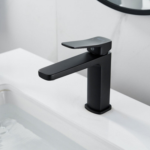 Смеситель для раковины Shevanik S9901H цвет Черный