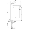 Смеситель для раковины Ideal Standard Ceraplan BD236AA Хром латунь